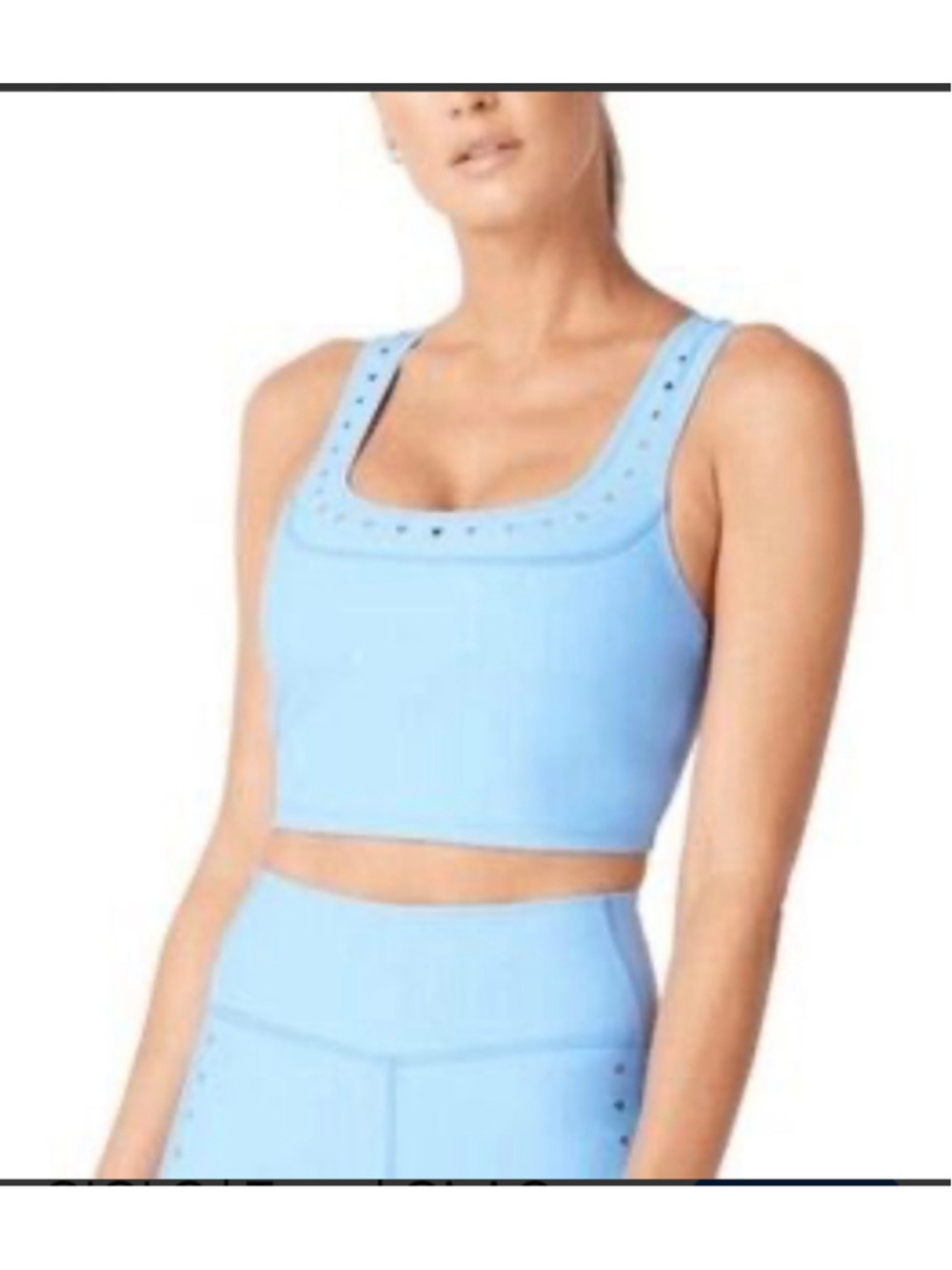 GiGi C Sports bra|Skyblue|Large|NWT|